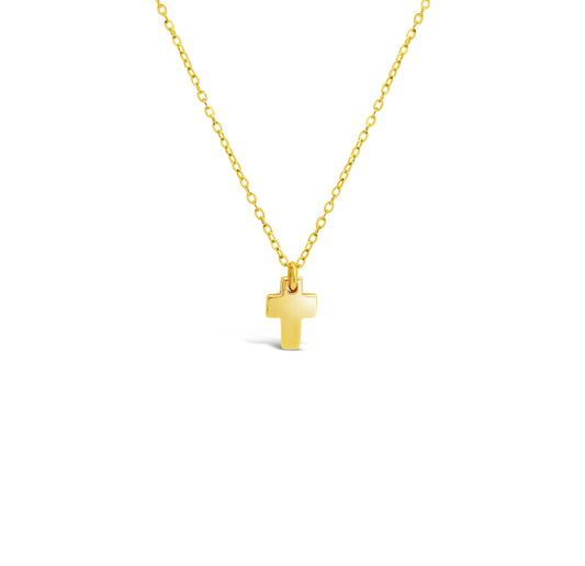 Children's 18k Solid Gold Cross